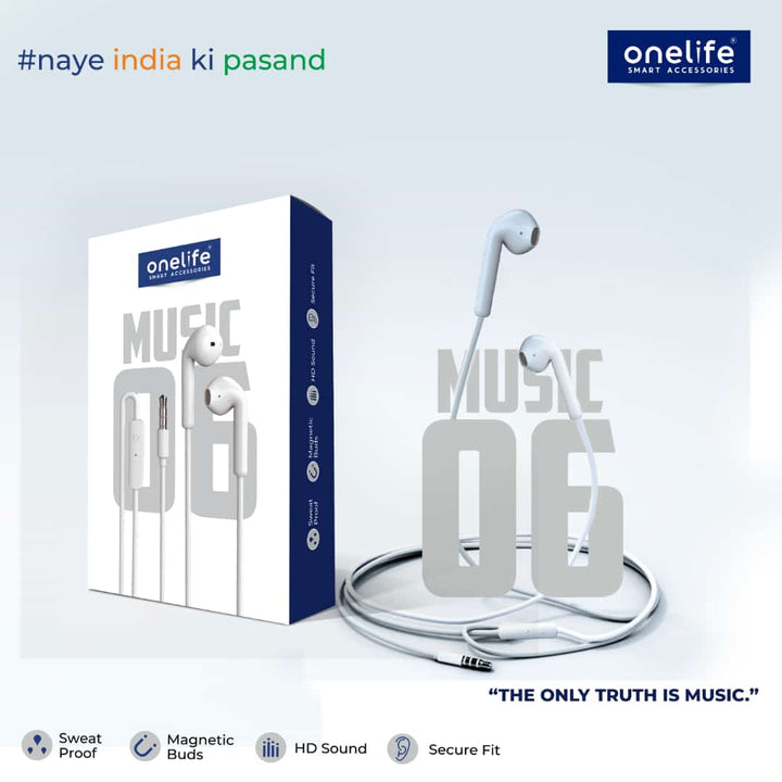 Music-06 Wired Earphone OLE-06