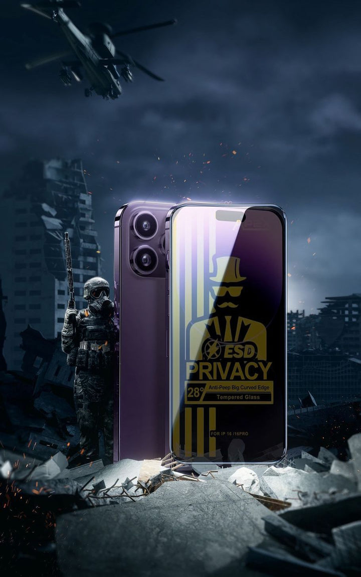 Hard Tempered Privacy Glass Screen Protector