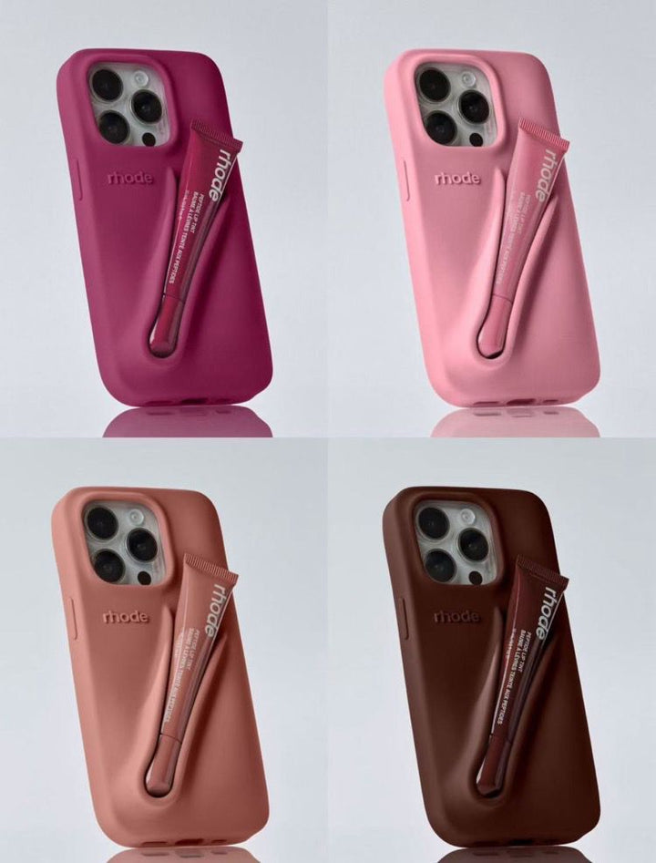 Lexido Lipstick 💄Case For IPHONE 16 | Colorful Variant with Matching Lipstick & Gift Box